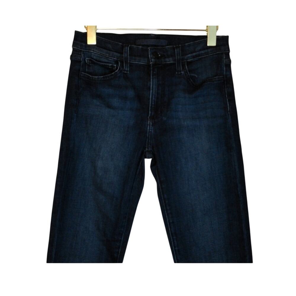 Joe's Jeans The Icon Flawless Mid Rise Skinny Ankle Jeans Dark Wash 28 - Picture 3 of 4